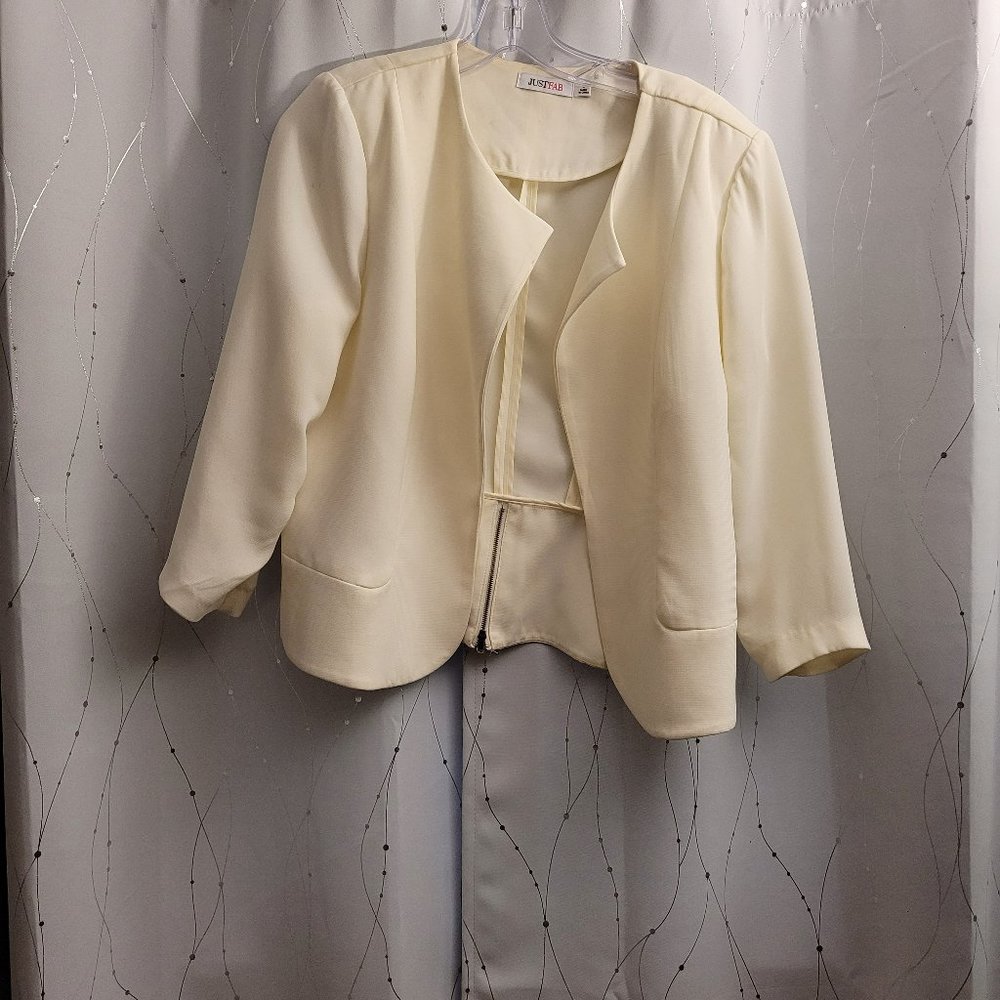 Just Fab Suit Jacket  - Size large - EU